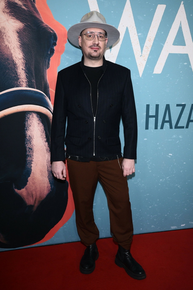 Mariusz Kozak na premierze filmu "Wielka Warszawska"