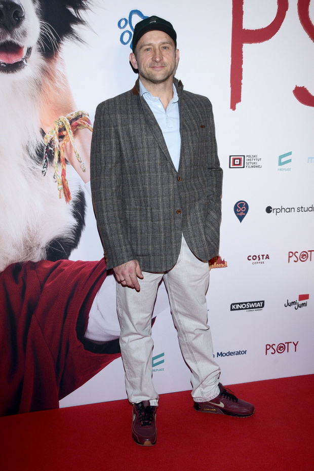 Borys Szyc premiera filmu "Psoty"