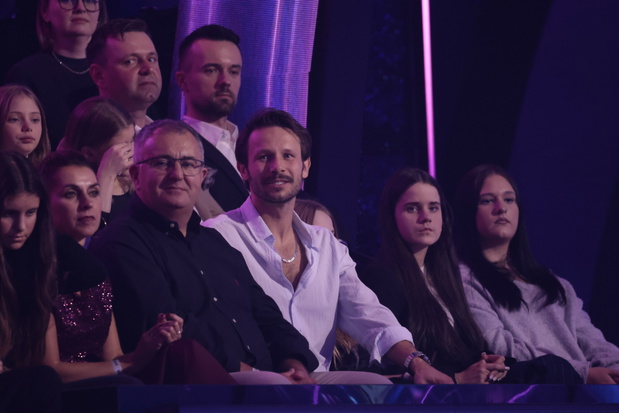 Mateusz Banasiuk na widowni "Tańca z gwiazdami"