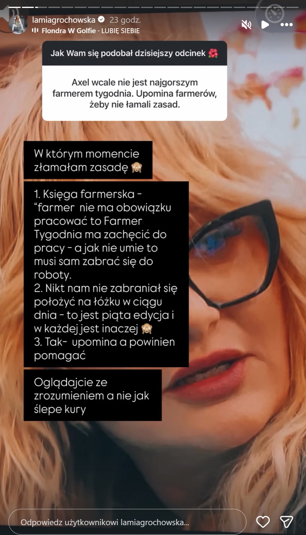 Lamia z  "Farmy"