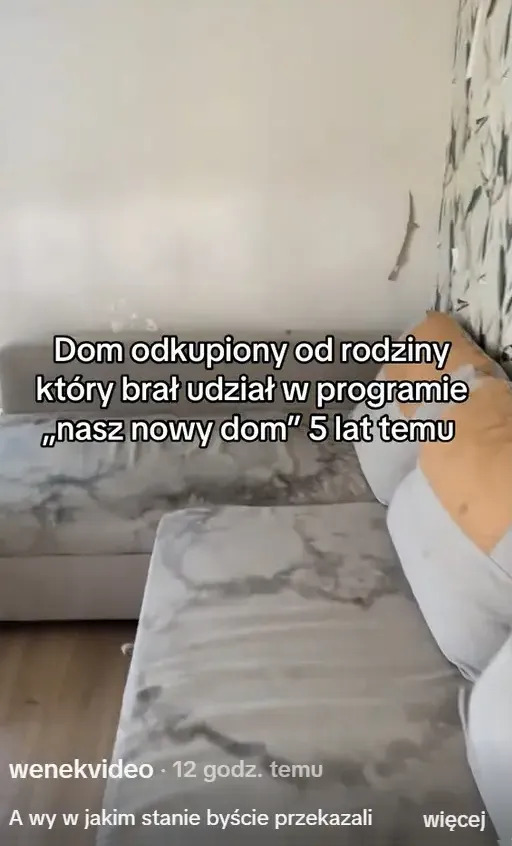 Zdewastowano mieszkanie z "Naszego nowego domu". Jest komentarz