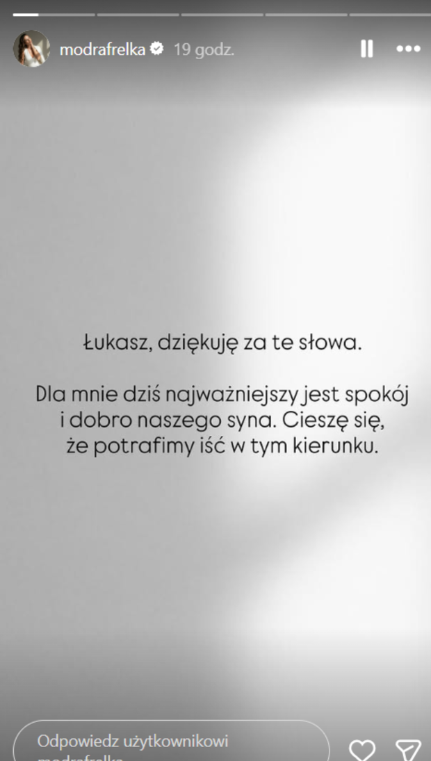 Oliwia ze "ŚOPW" odpowiada na przeprosiny Łukasza
