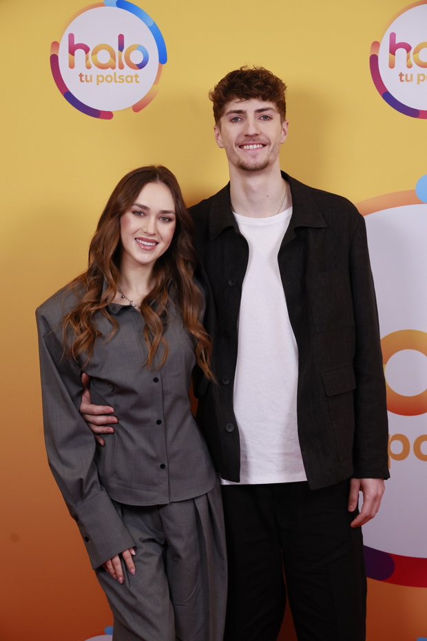 Daria Syta i Igor Grobelny w "Halo, tu Polsat" fot. AKPA/Gałązka