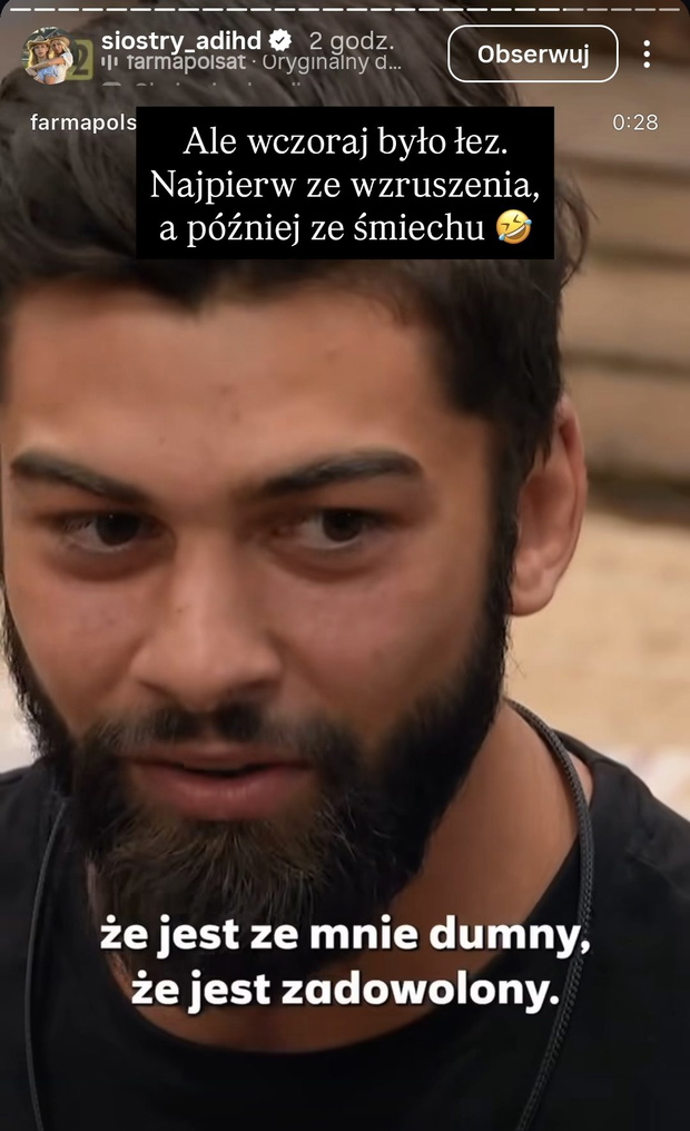 Prowadzące zabrały głos po ostatnim odcinku "Farmy" fot. Instagram @siostry_adihd