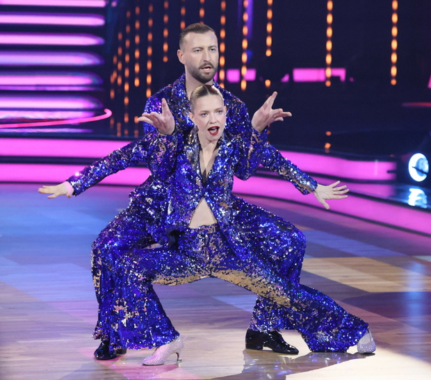 Paulina Gałązka i Michał Bartkiewicz w 5. odcinku "Tańca z Gwiazdami" fot. Wojciech Olkusnik/East News