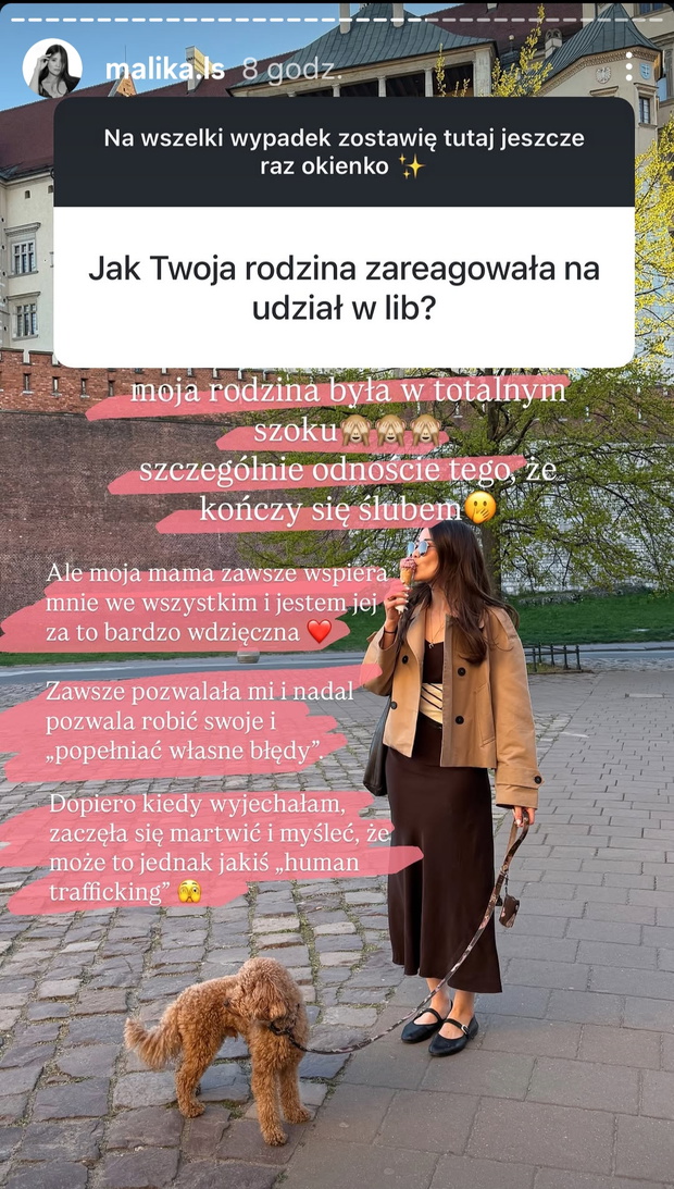 Tak bliscy Maliki zareagowali na jej udział w "Love is Blind: Polska"