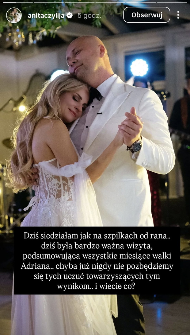 Anita ze "ŚOPW" przekazała nowe wieści ws. Adriana fot. Instagram @anitaczylija
