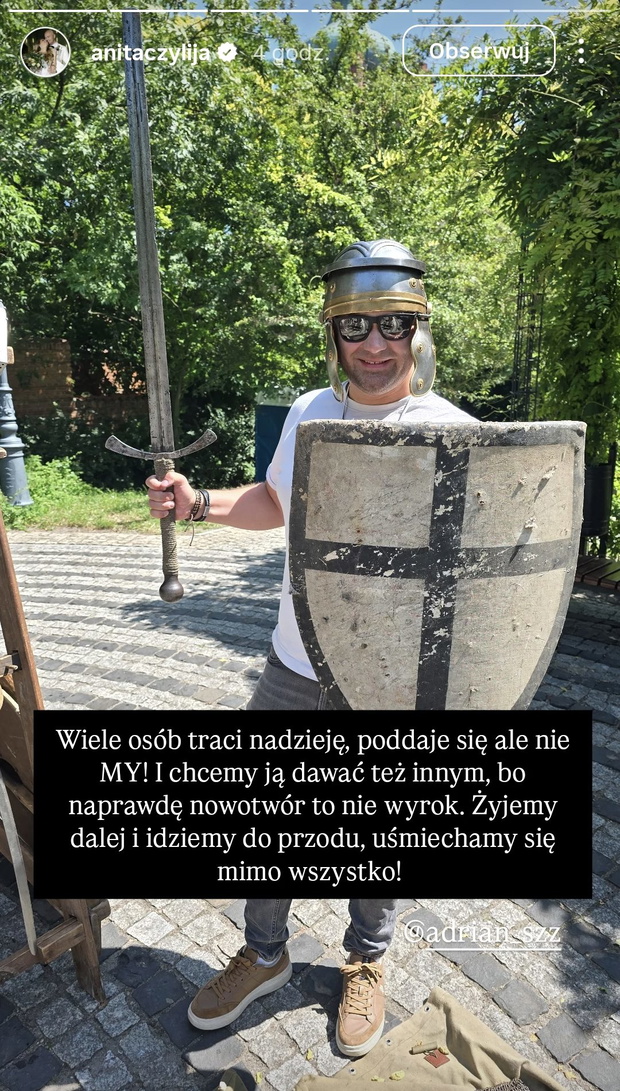 Anita ze "ŚOPW" przekazała nowe wieści ws. Adriana fot. Instagram @anitaczylija