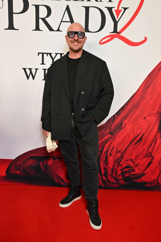 Robert Czerwik na premierze filmu "Diabeł ubiera się u Prady 2"