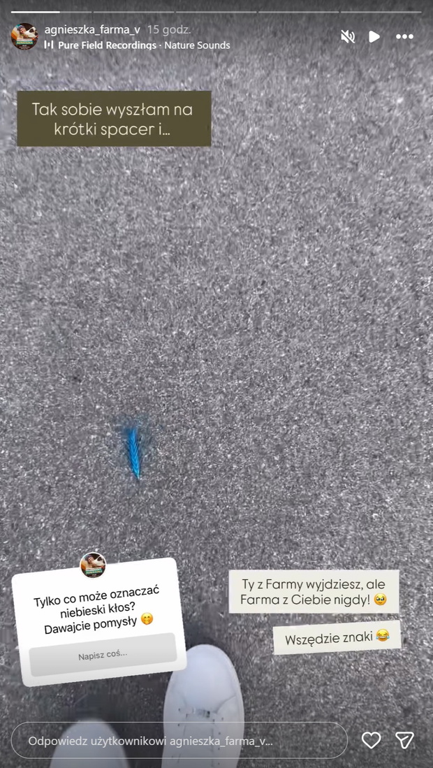 Agnieszka z "Farmy" przypadkiem to ujawniła o finale?
