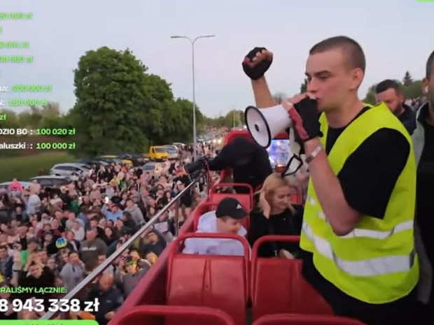 Tak wyglądało powitanie Łatwoganga w Gdańsku. Niesamowite sceny