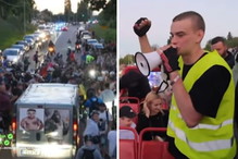Tak wyglądało powitanie Łatwoganga w Gdańsku. Niesamowite sceny