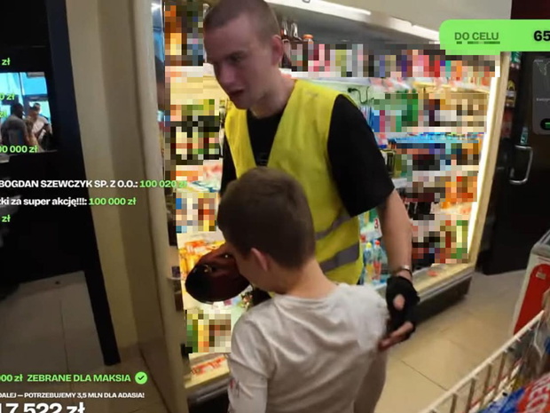 Łatwogang spotkał się z Maksiem, dla którego zebrał pieniądze na leczenie. Poruszający moment