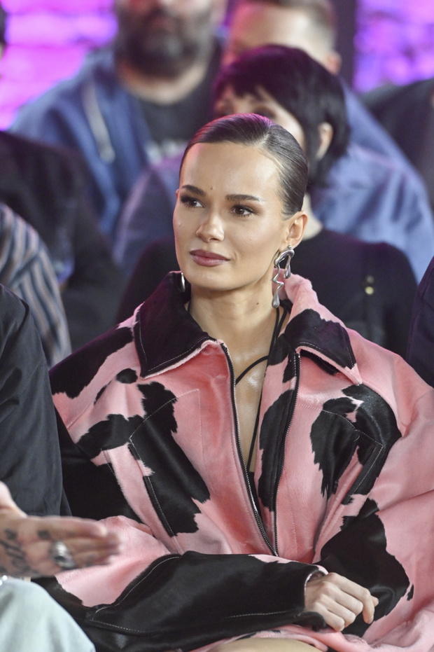 Natalia Szroeder na konferencji Polsat Hit Festiwalu fot. Jacek Kurnikowski/AKPA
