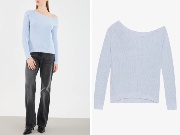 sweter "off the soulder" w Even&amp;Odd za 50,00 złotych