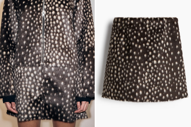 Modna spódnica "bambi print" z H&amp;M za 147,99 złotych