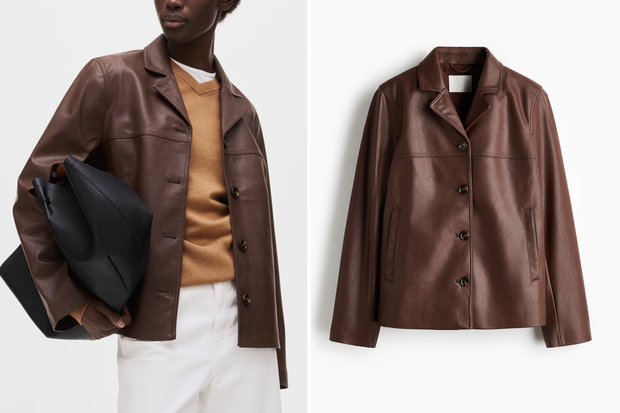Modna marynarka "Chocolate Fudge" w stylu Małgorzaty Sochy z H&amp;M za 209,99 złotych