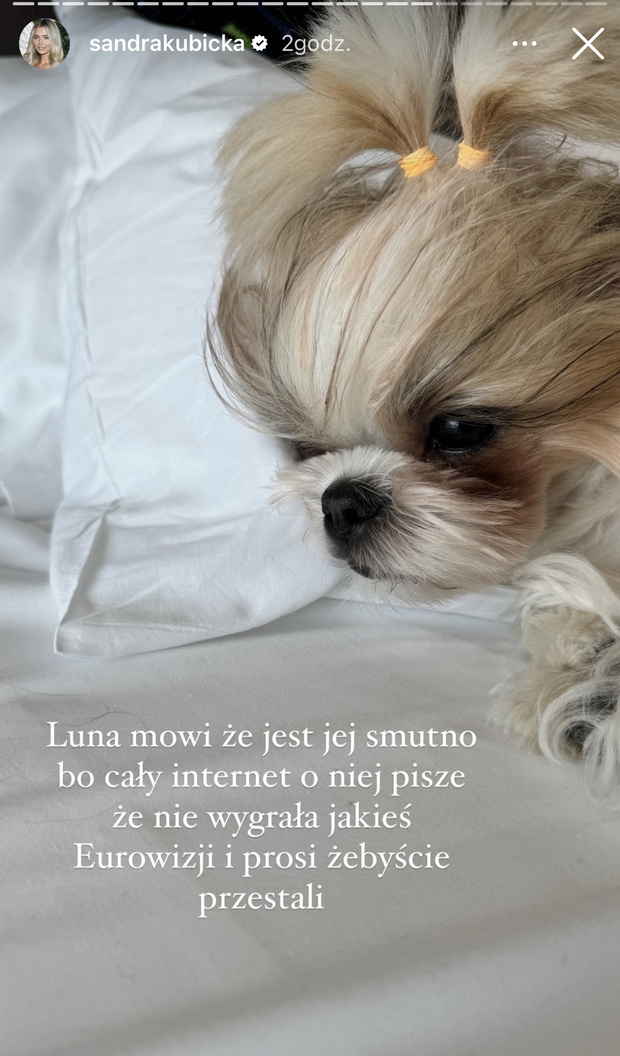 Sandra Kubicka oburzona Eurowizją