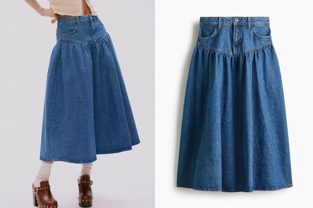Spódnica "western chic" w stylu Pauliny Sykut-Jeżyny z H&amp;M za 147,99 złotych