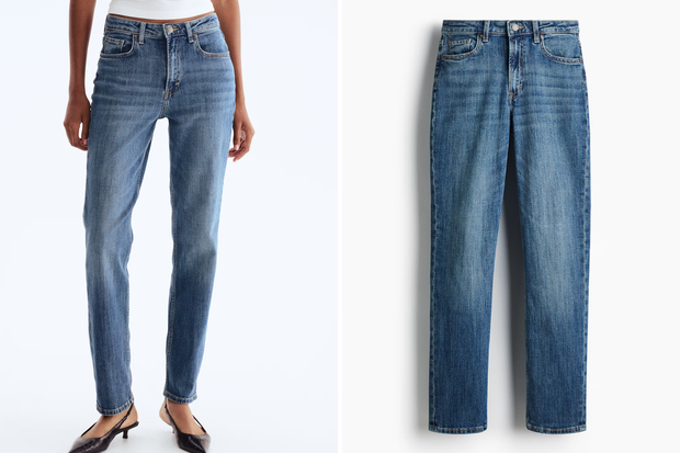 Modne jeansy "girlfriend cut" w stylu gwiazd na zimę 2026 z H&amp;M za 117,99 złotych
