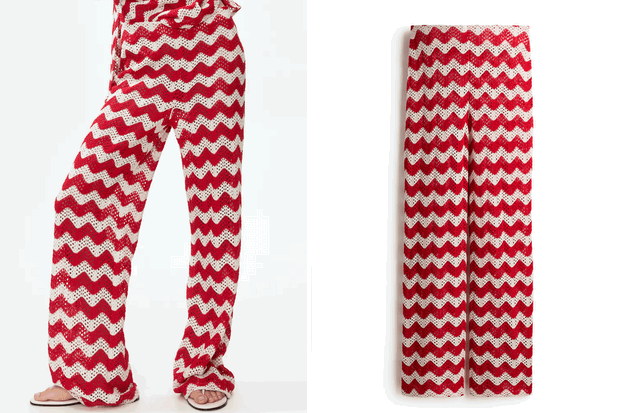 Modne szydełkowe spodnie typu "Crochet" w stylu Edyty Zając z H&amp;M za 127,99 złotych