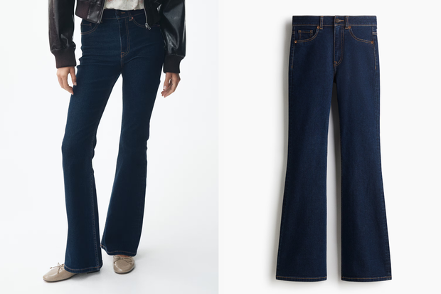 Modne spodnie "kick fit jeans" w stylu Małgorzaty Sochy z H&amp;M za 84,99 złotych