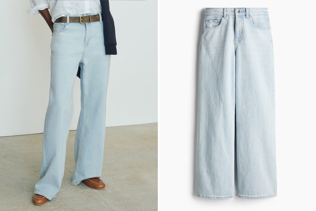 Jeansy "light-wash straight denim" z H&M za 119,99 złotych