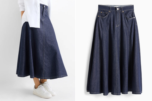 Spódnica "western chic" w stylu Pauliny Sykut-Jeżyny z C&amp;A za 167,99 złotych