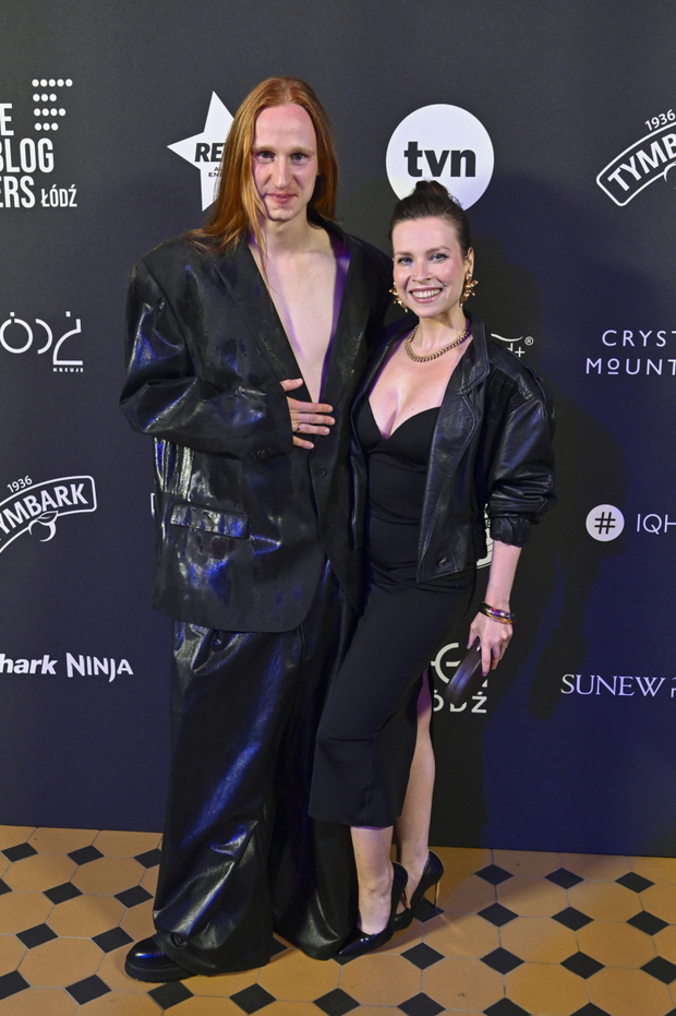 Dominik Więcek i Paulina Mikuła na gali #HasztagiRoku 2026