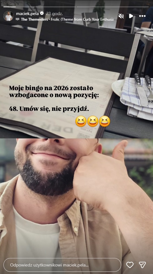 Maciej Pela weźmie udział w "Love is Blind"?