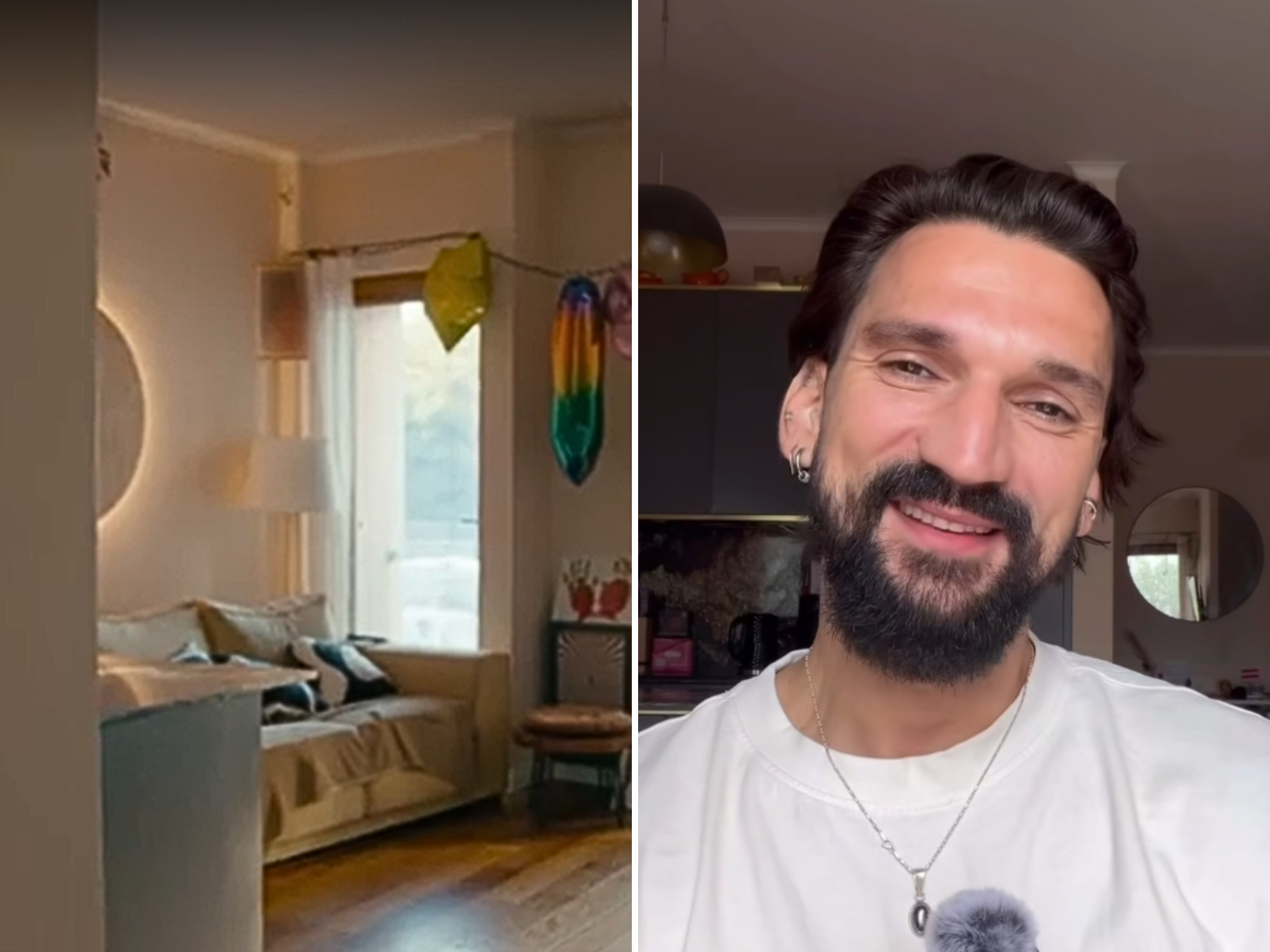 Tak mieszka Jacek z "Love is Blind". Urządził się w stylowej kawalerce pełna sztuki
