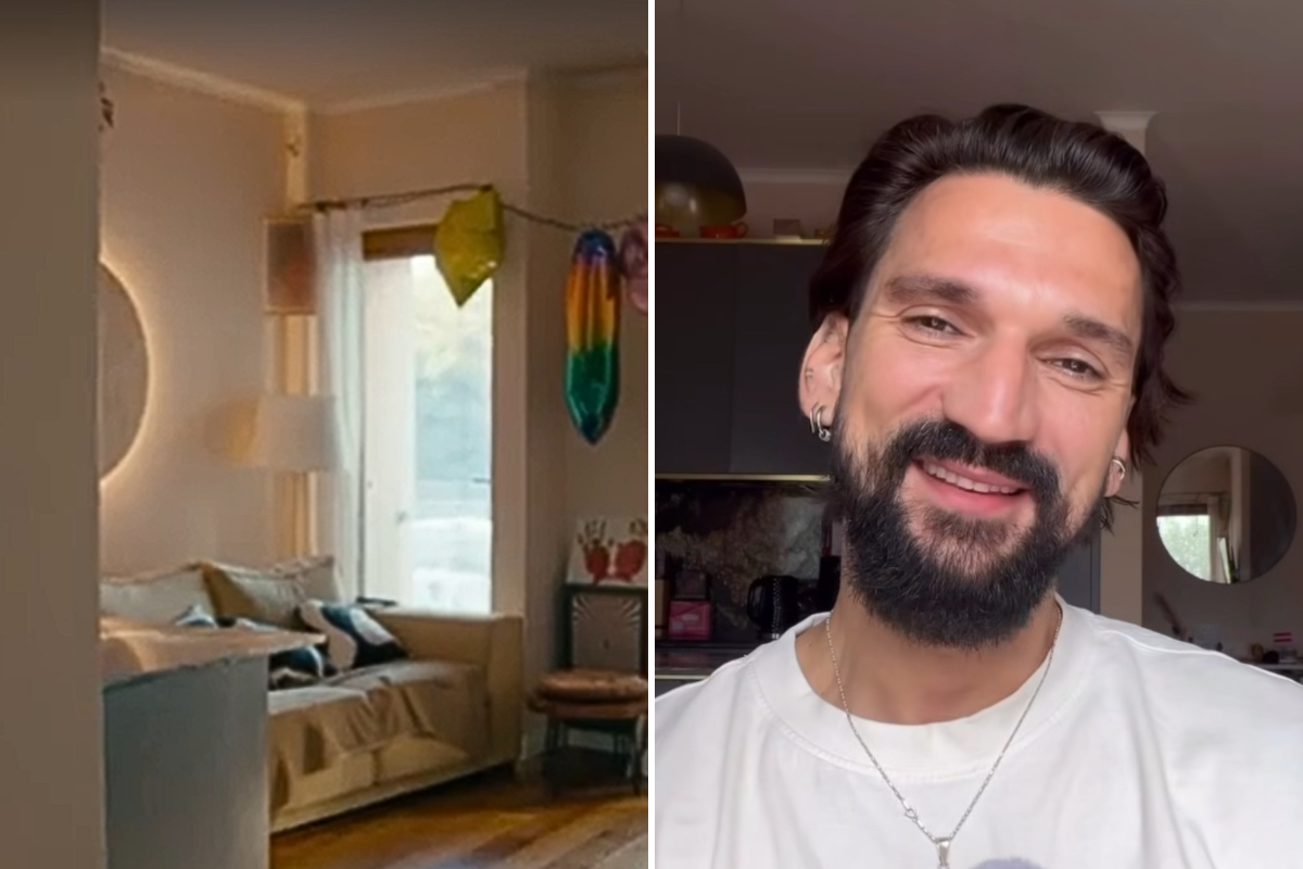 Tak mieszka Jacek z "Love is Blind". Urządził się w stylowej kawalerce pełna sztuki