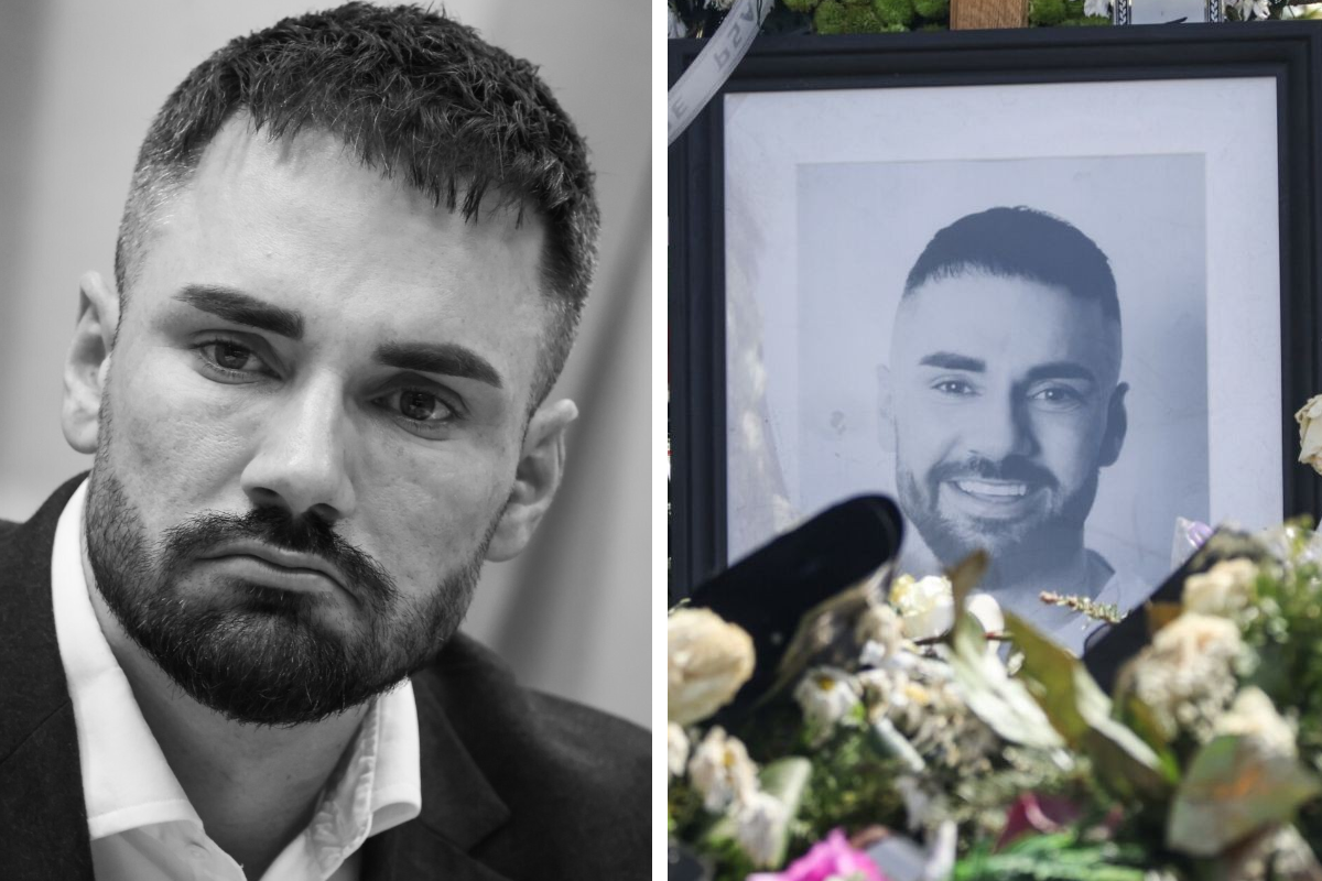 Tak wygląda grób Łukasza Litewki po pożarze. Kilka dni temu stanął w ogniu