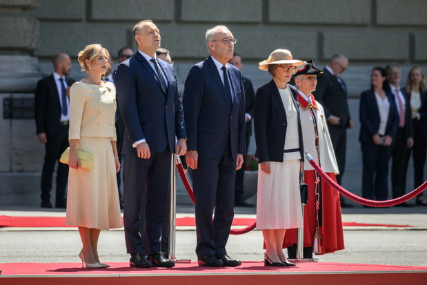 Marta Nawrocka przyćmiła pierwszą damę Szwajcarii