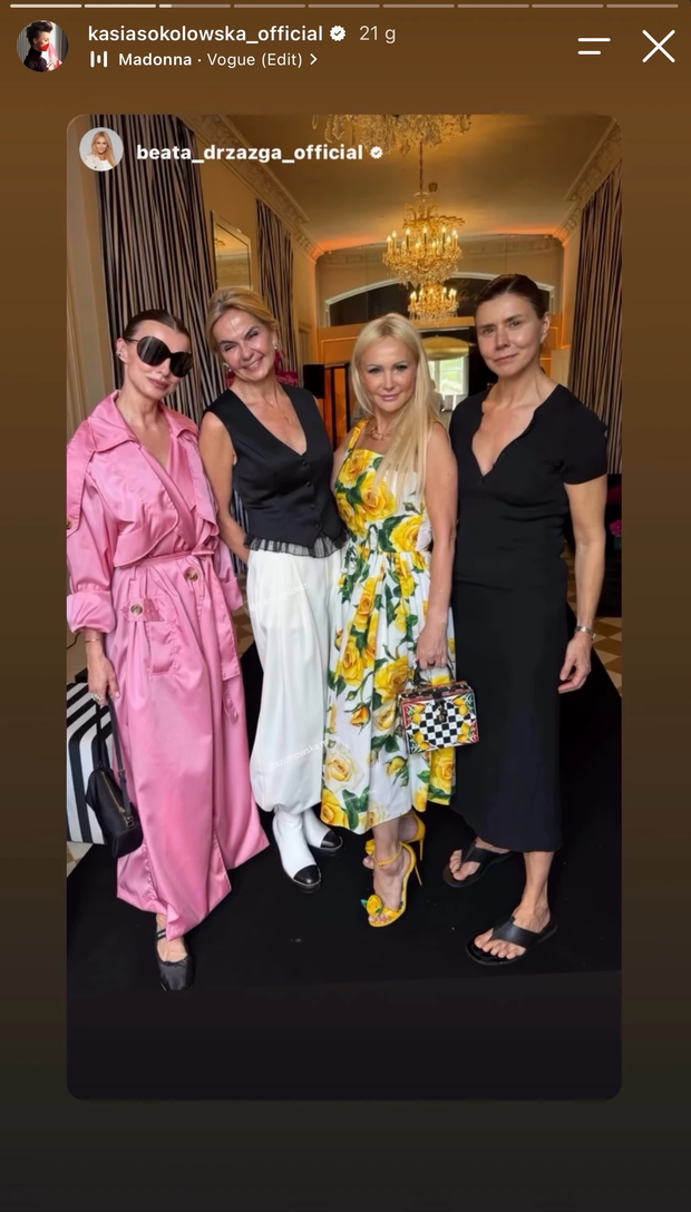 Kasia Sokołowska w stylowych butach "balletcore" na lato