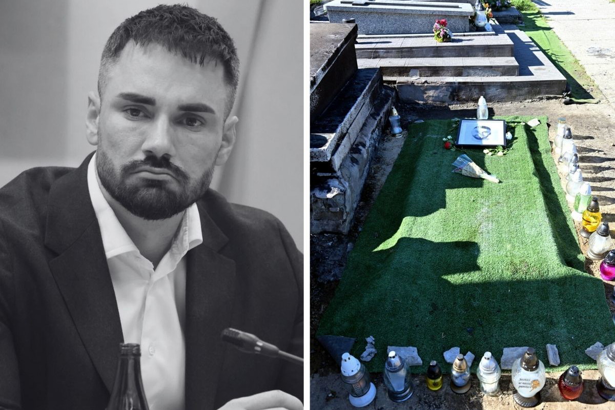 Partnerka Łukasza Litewki zabrała głos po pożarze grobu. "To, co się wydarzyło, było dodatkowym bólem" fot. Łukasz Kalinowski/EastNews; Beata Zawrzel/REPORTER