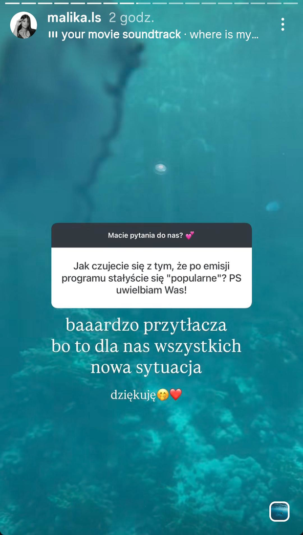 Malika z "Love is Blind: Polska" podsumowała swój udział w programie. Tak radzi sobie z popularnością