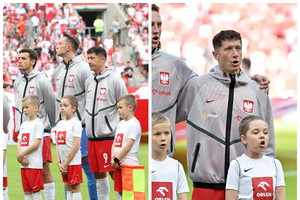 Piękne sceny przed meczem. Maja z Cancer Fighters weszła z Lewandowskim