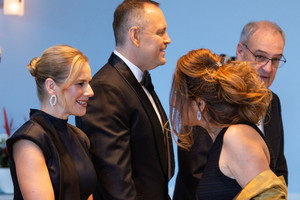 Marta Nawrocka niczym gwiazda Hollywood