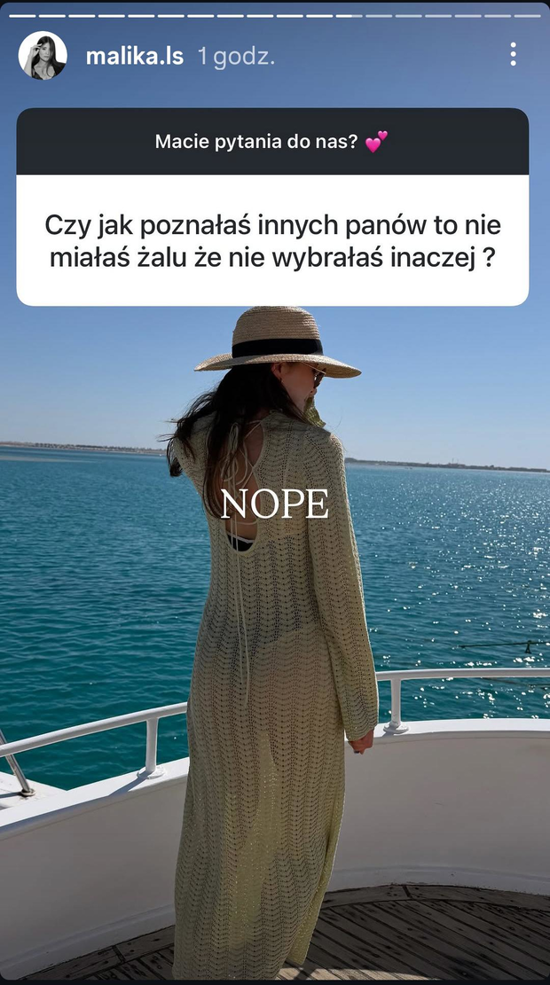 Malika żałuje, że w "Love is Blind: Polska" związała się z Krzysztofem?