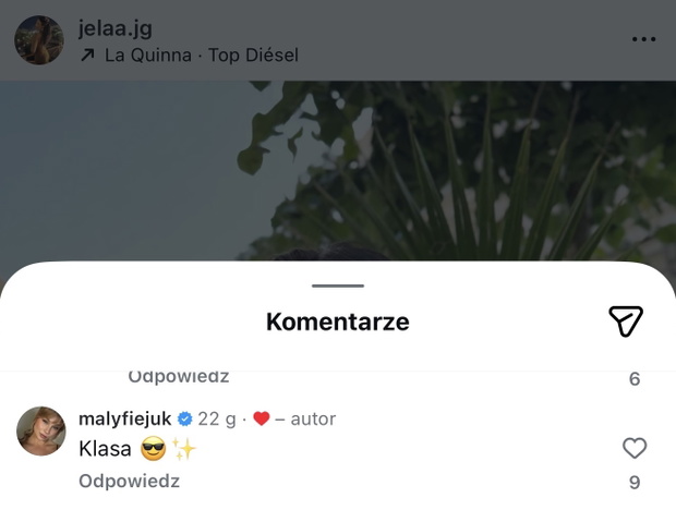 Kinga z "Love is Blind" komentuje zdjęcie Julity