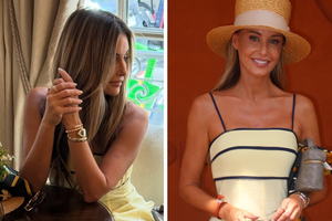 Małgorzata Roznek w modnej pastelowej sukience w stylu "old money holiday". To będzie hit lata
