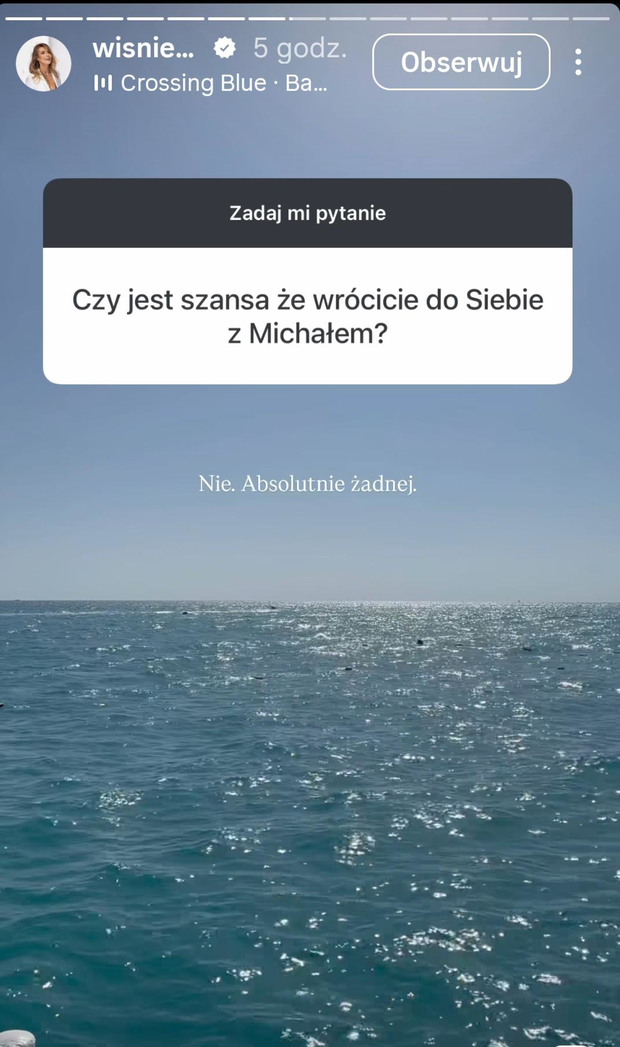 Pola Wiśniewska wróci do Michała? Jej komentarz nie pozostawia wątpliwości
