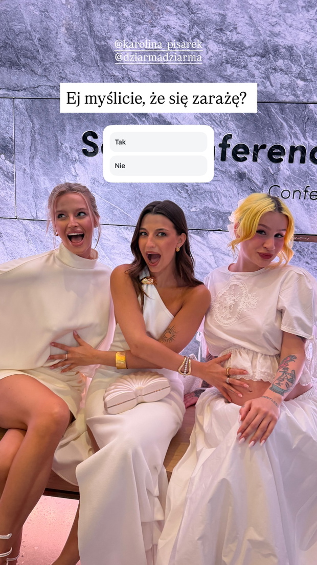 10-lecie ślubu Mariny i Wojtka Szczęsnego: Karolina Pisarek, Julia Wieniawa, Agata Dziarmagowska
