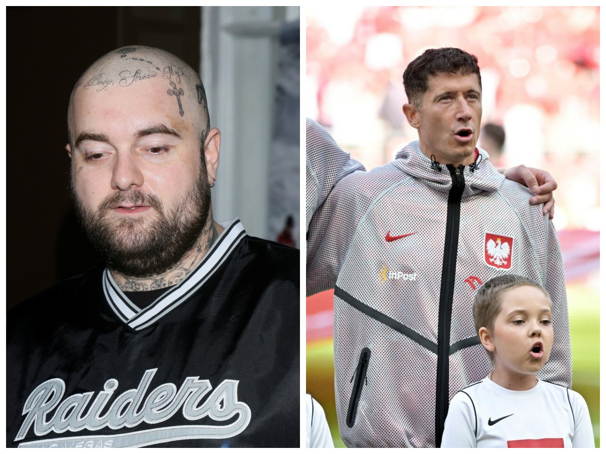 Lewandowski wyszedł na mecz z Mają z Cancer Fighter. Bedoes zabrał głos