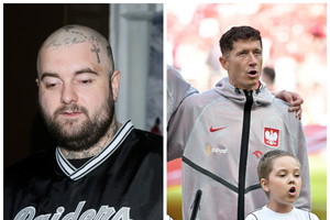 Lewandowski wyszedł na mecz z Mają z Cancer Fighter. Bedoes zabrał głos