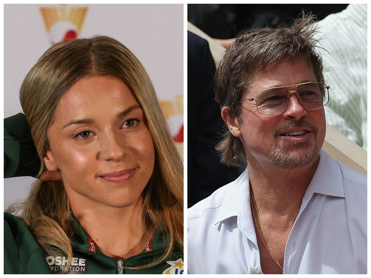 Brad Pitt oglądał mecz Mai Chwalińskiej. Tak zareagowała