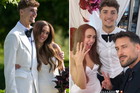 Daria Syta miała aż trzy suknie ślubne. Na wesele wybrała ultrakrótką mini