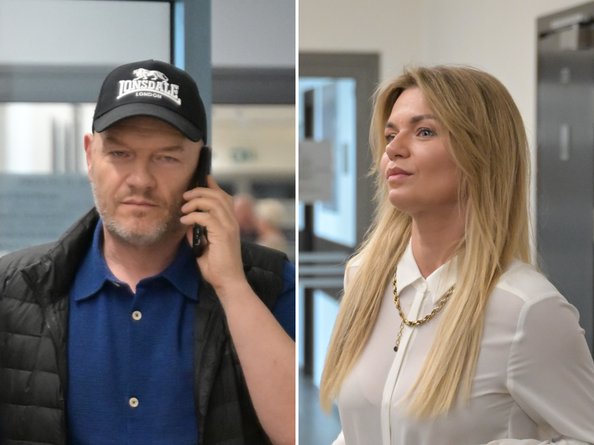 Emilia Komarnicka zrobiła to od razu po rozprawie rozwodowej. Wszystko uchwycili paparazzi