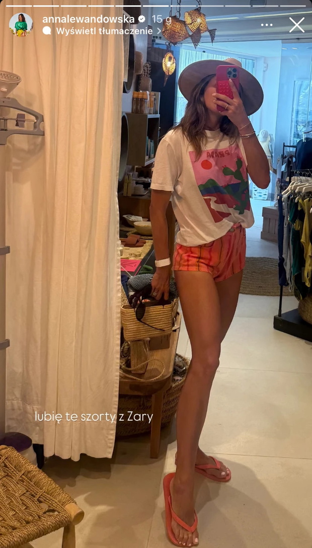 Anna Lewandowska w mikroszortach z Zary. To będzie prawdziwy hit tego lata